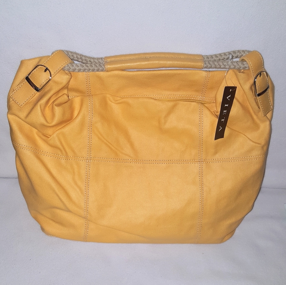 Large hand women purse with long Neckless